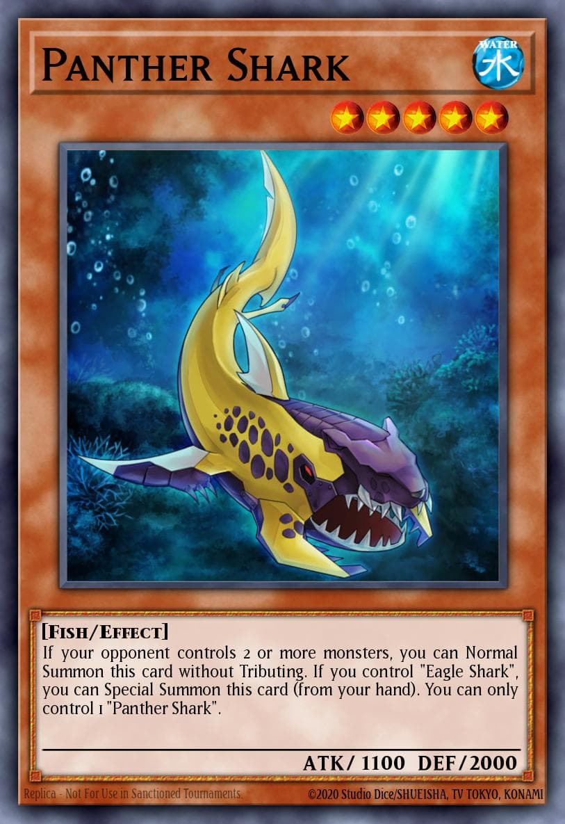 Panther Shark Lord of the Tachyon Galaxy Sneak Peek Participation Card card