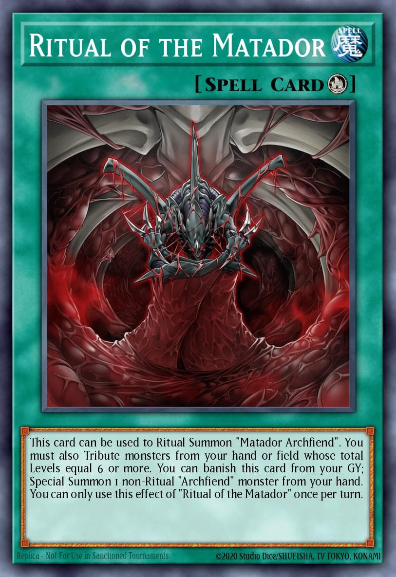Ritual of the Matador Maze of Muertos card
