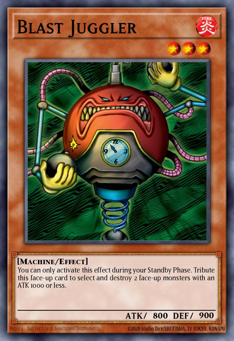 Blast Juggler Metal Raiders card