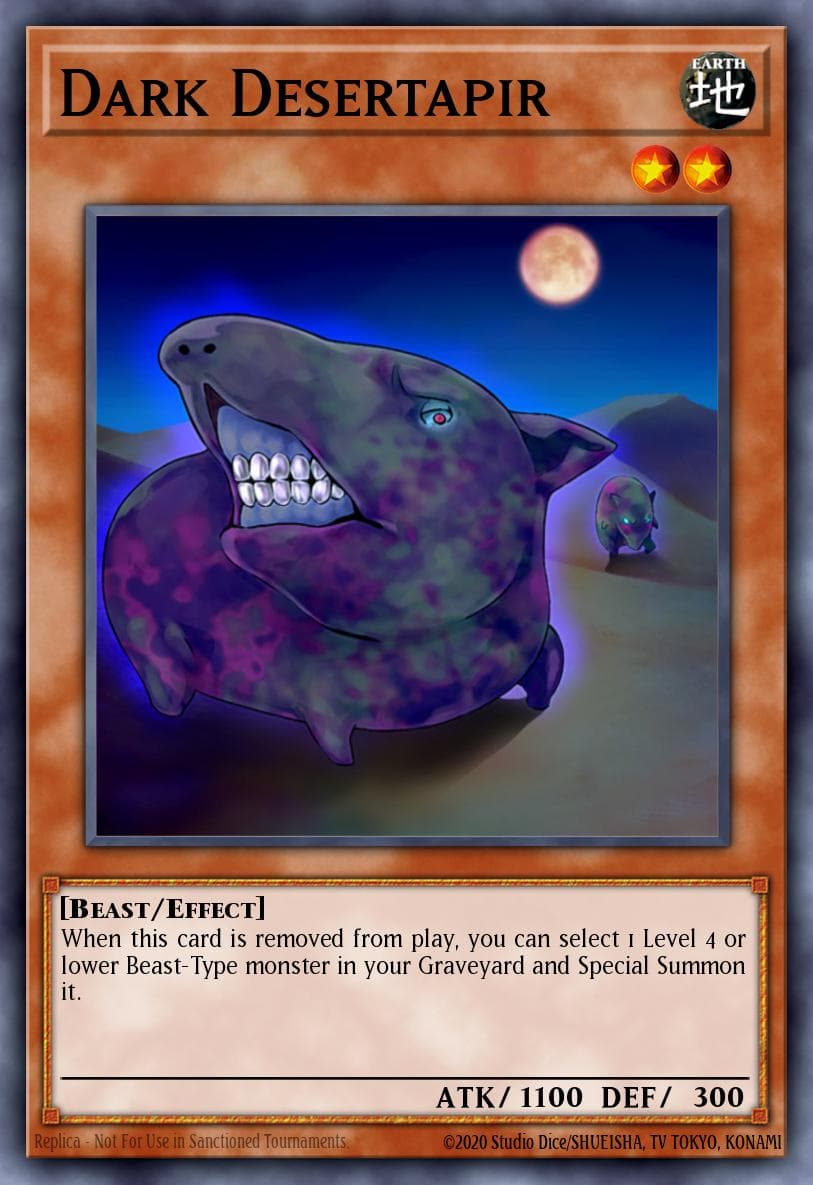 Dark Desertapir Duelist Revolution: Special Edition card