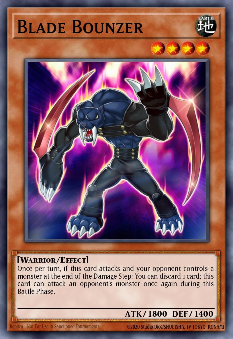 Blade Bounzer Galactic Overlord Sneak Peek Participation Card card