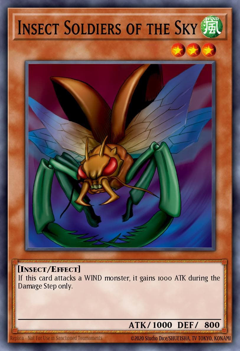 Insect Soldiers of the Sky Metal Raiders card