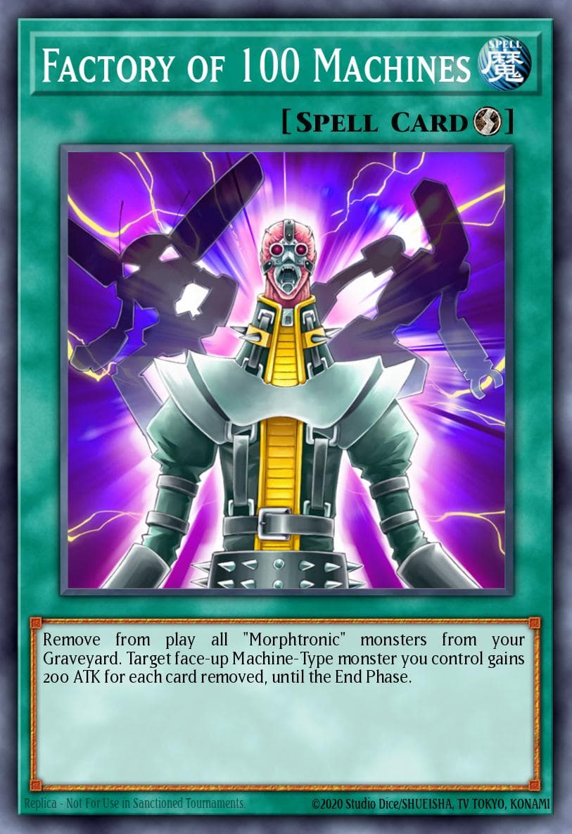 Factory of 100 Machines Crossroads of Chaos: Special Edition card