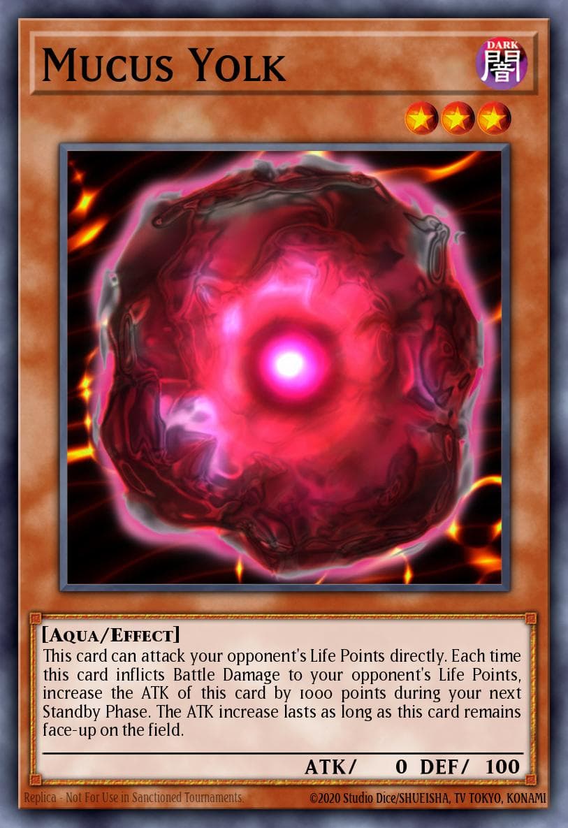 Mucus Yolk Dark Beginning 2 card