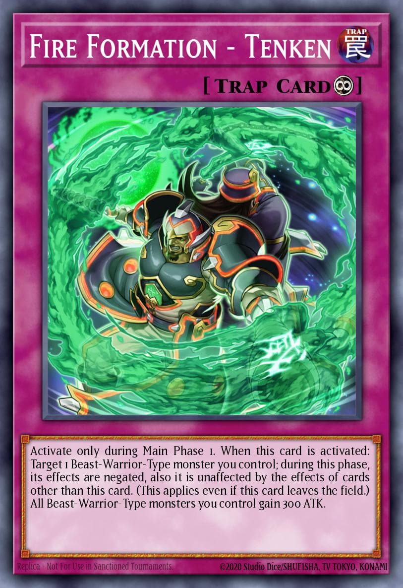 Fire Formation - Tenken Cosmo Blazer: Special Edition card