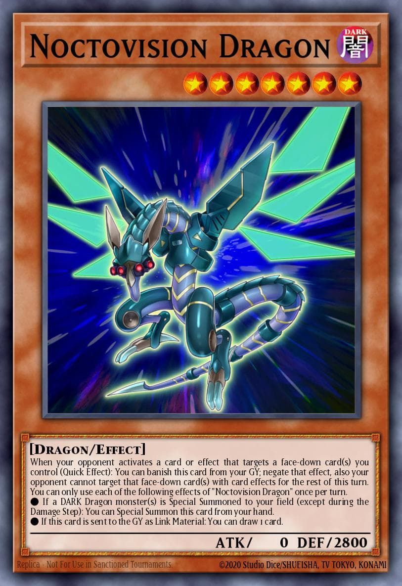 Noctovision Dragon Eternity Code Premiere! promotional card card