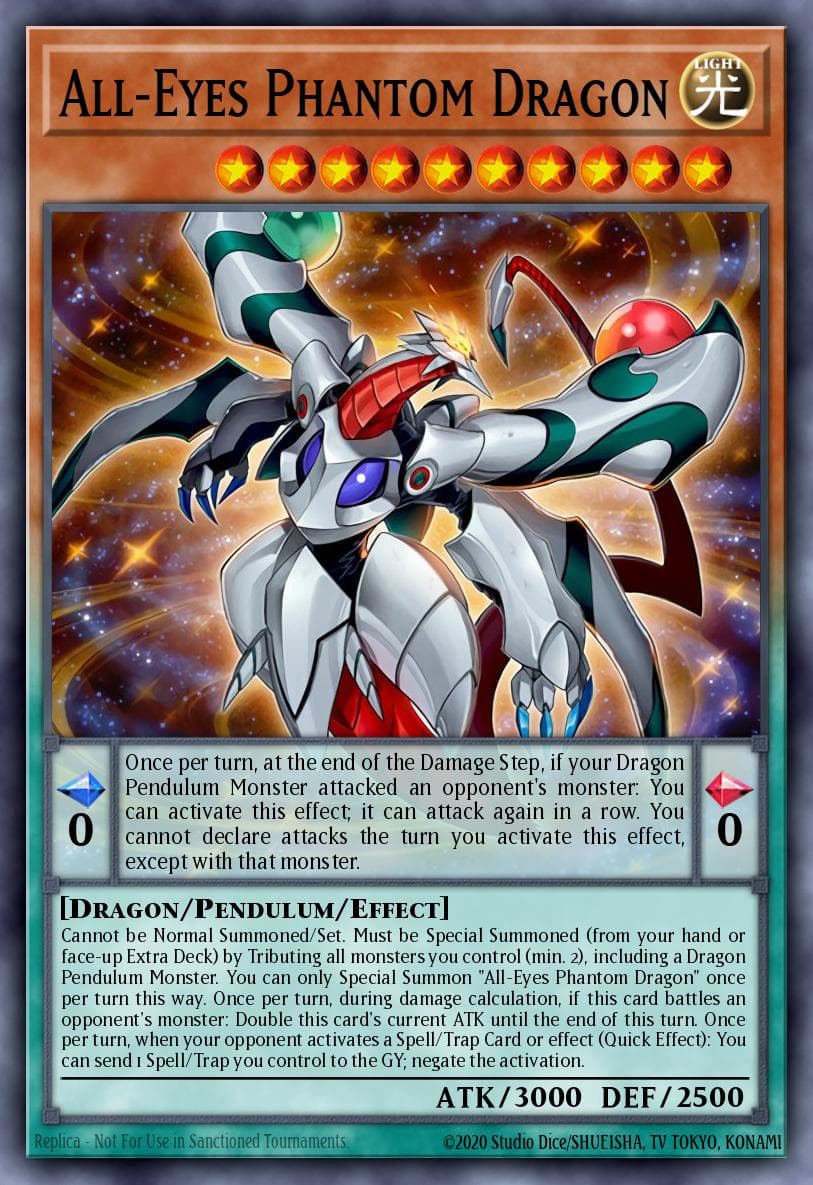 All-Eyes Phantom Dragon Battles of Legend: Hero's Revenge card