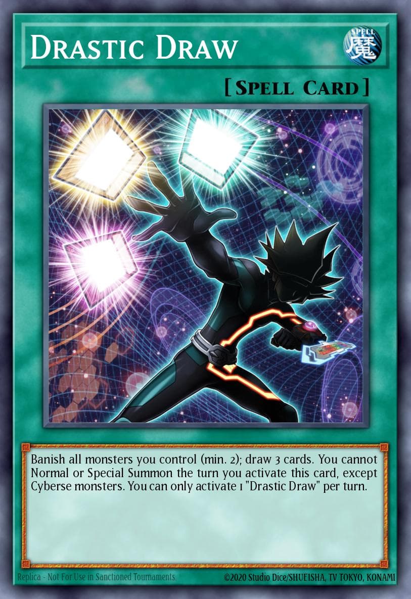Drastic Draw Maze of Millennia card