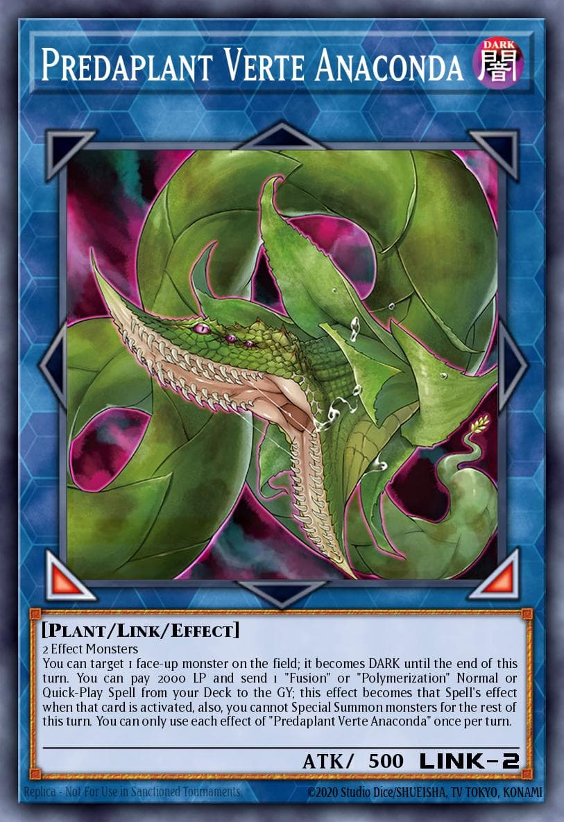 Predaplant Verte Anaconda Duel Overload card