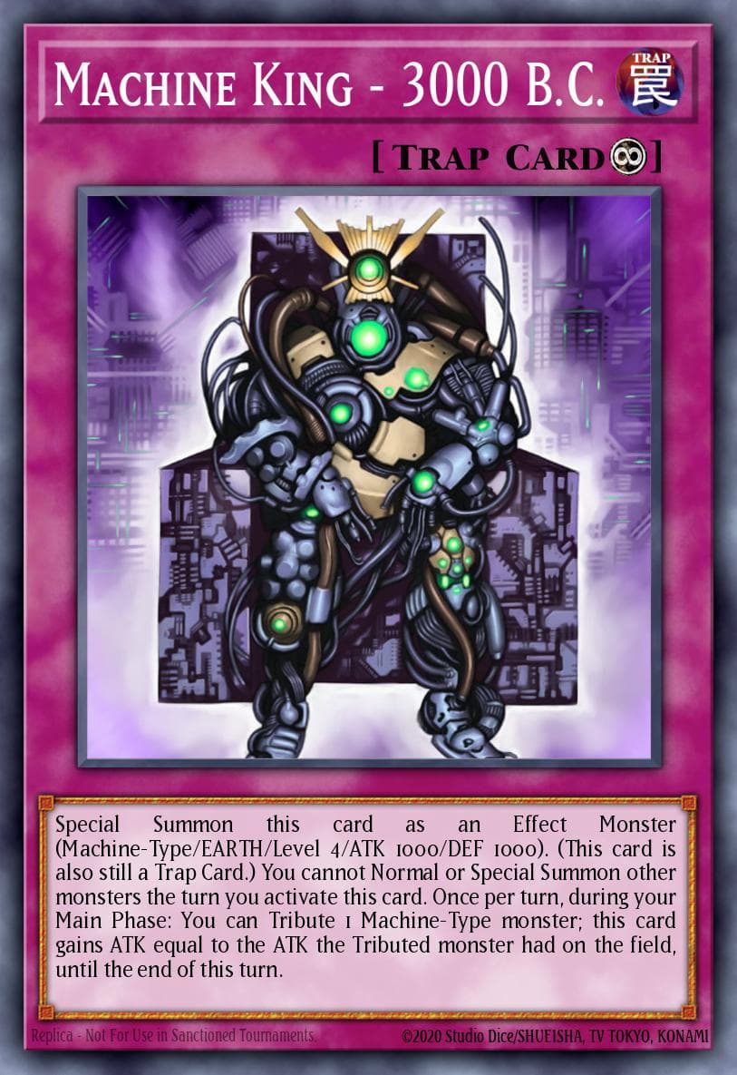 Machine King - 3000 B.C. Machine Reactor Structure Deck card