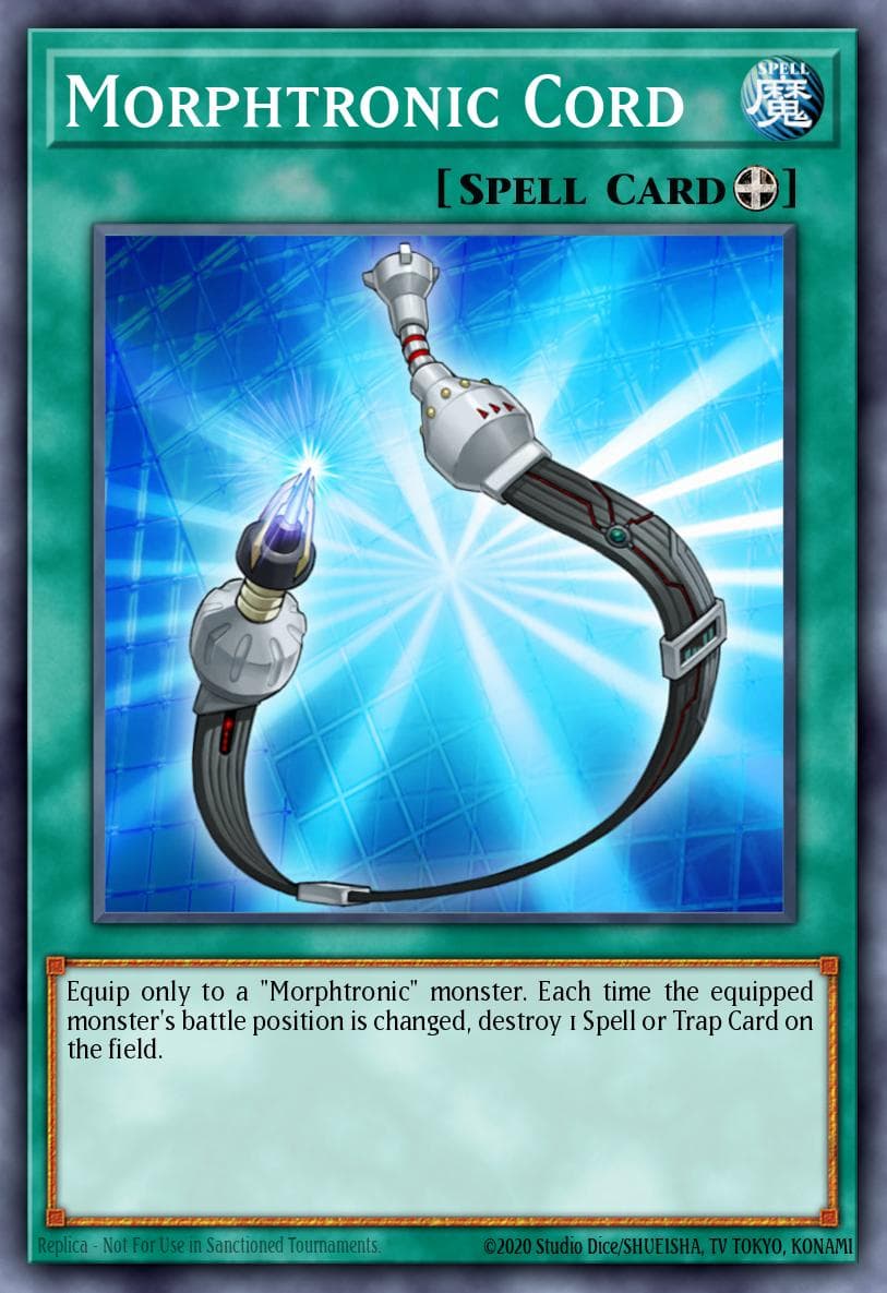 Morphtronic Cord 游戏王 card
