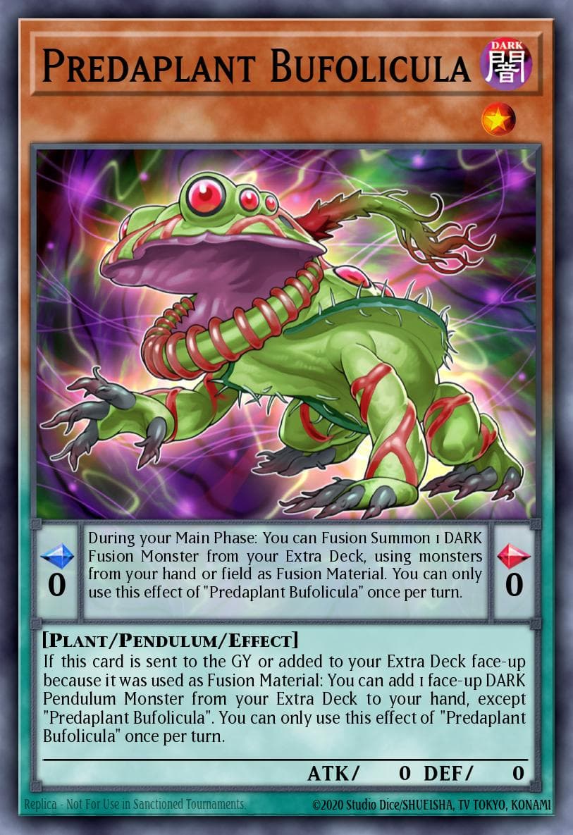 Predaplant Bufolicula Dimension Force card