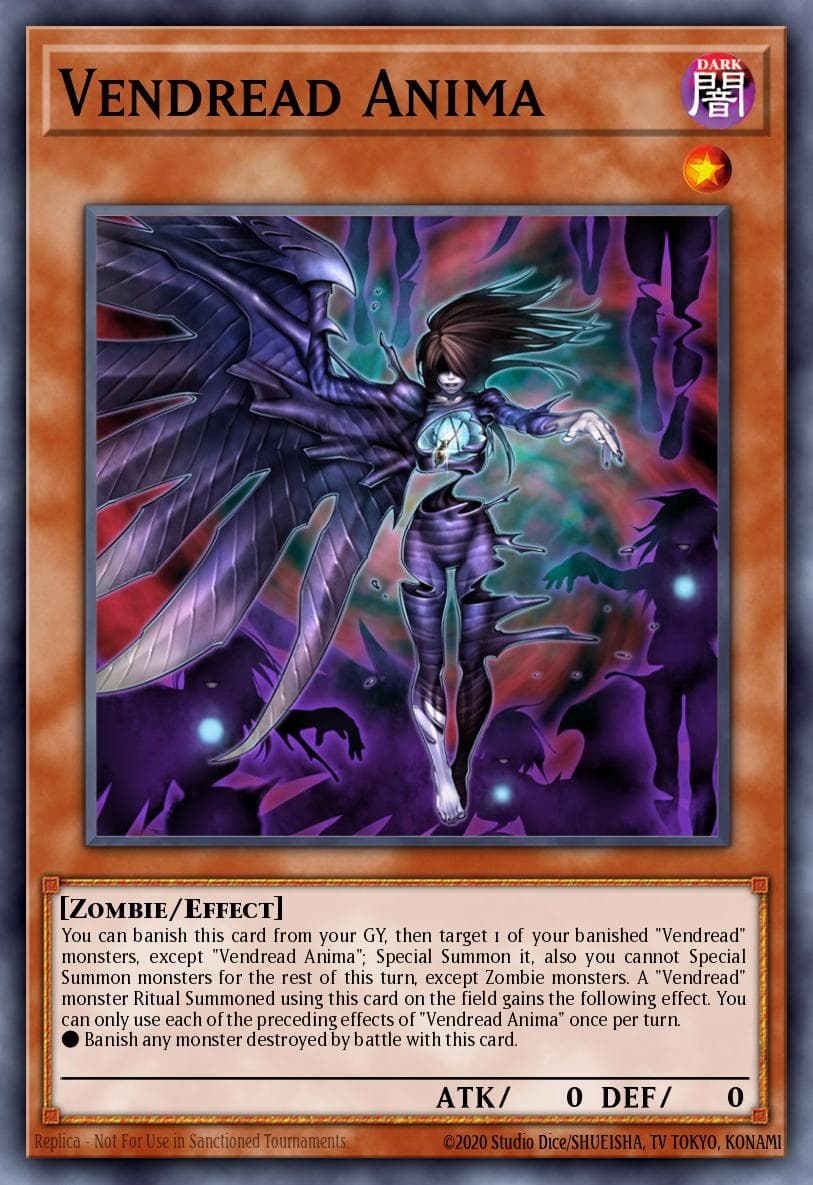 Vendread Anima Flames of Destruction Special Edition card