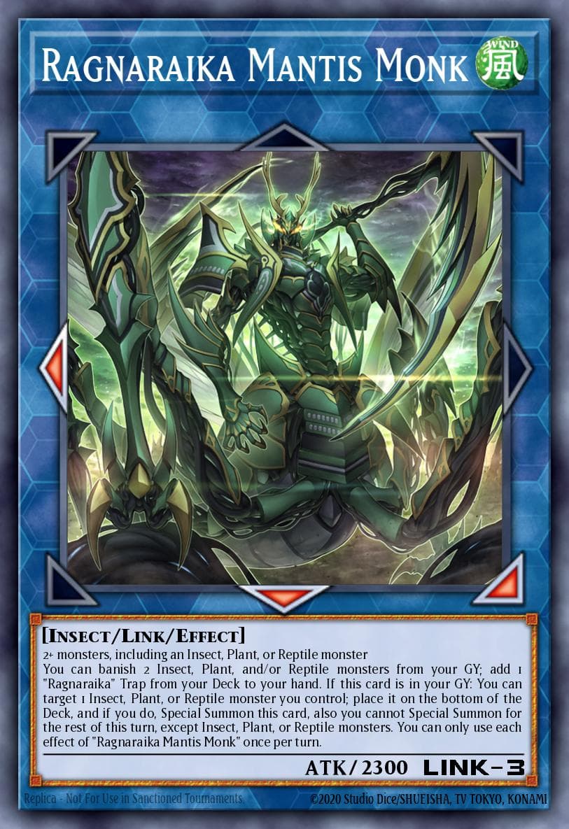 Ragnaraika Mantis Monk Legacy of Destruction card