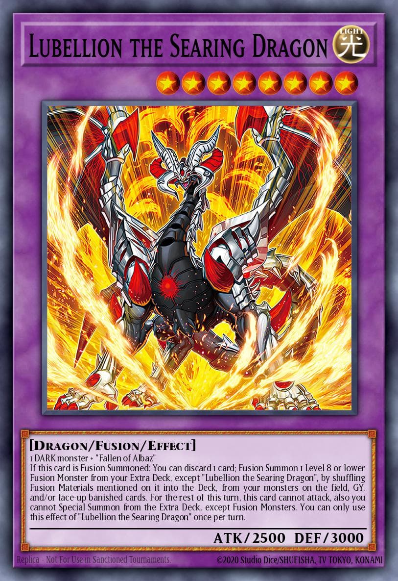 Lubellion the Searing Dragon Battles of Legend: Terminal Revenge card