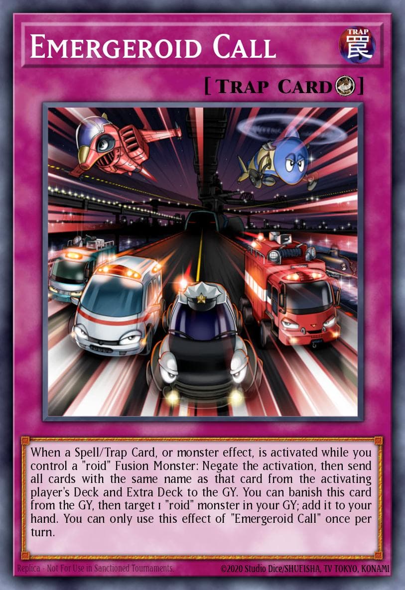 Emergeroid Call Speed Duel GX: Midterm Paradox card