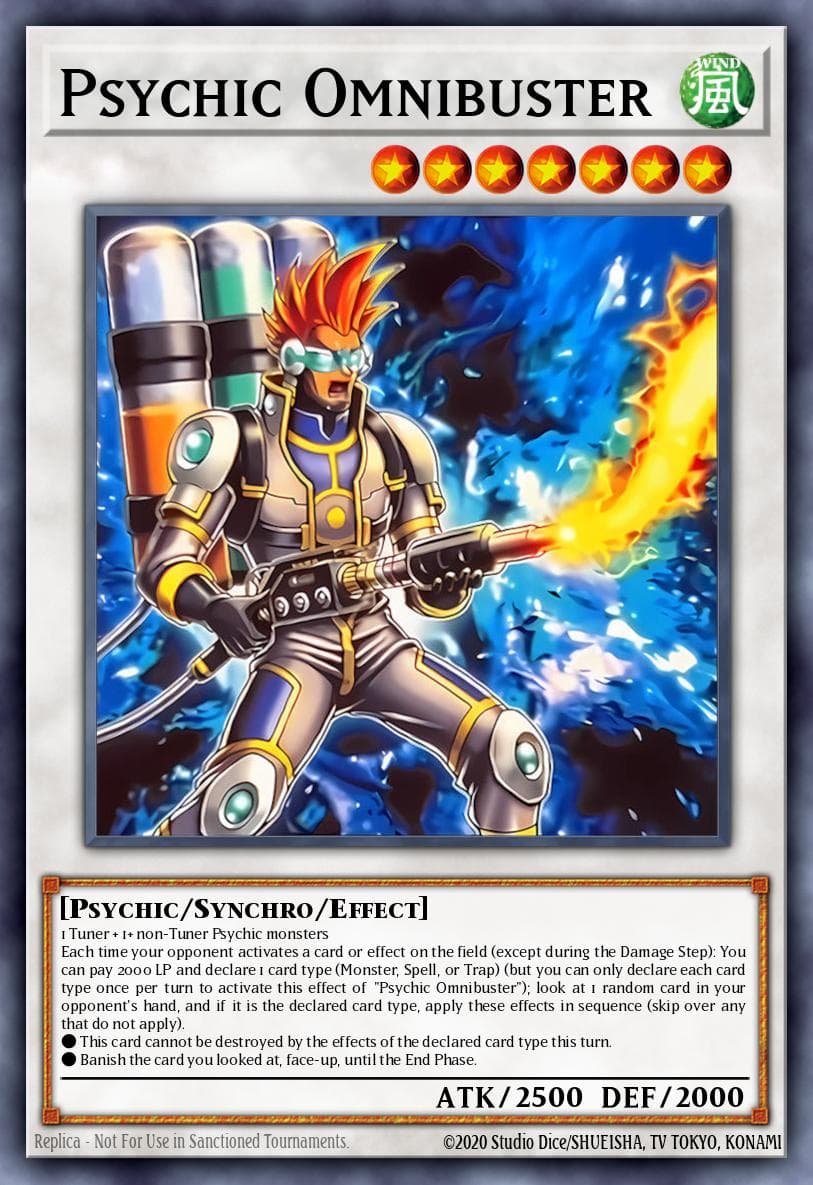Psychic Omnibuster 游戏王 card