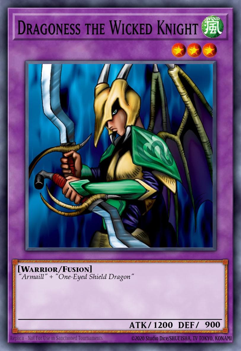 Dragoness the Wicked Knight Magic Ruler card