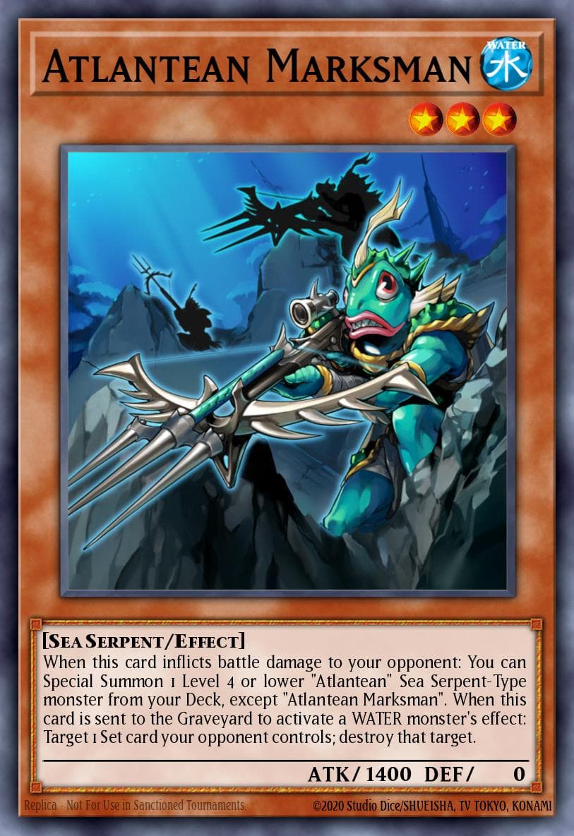 Atlantean Marksman Astral Pack Three card