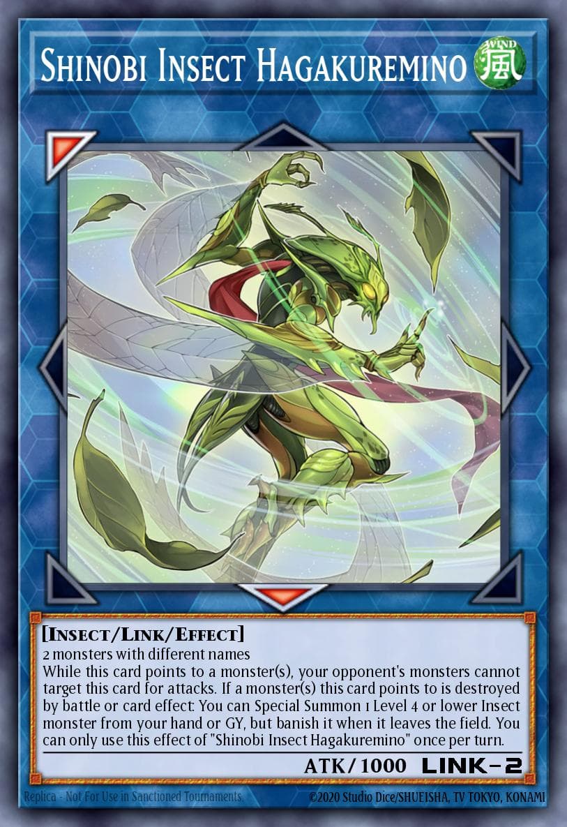 Shinobi Insect Hagakuremino 2022 Tin of the Pharaoh's Gods card