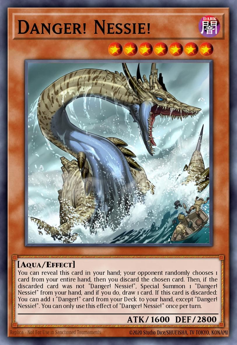 Danger! Nessie! Battles of Legend: Monstrous Revenge card
