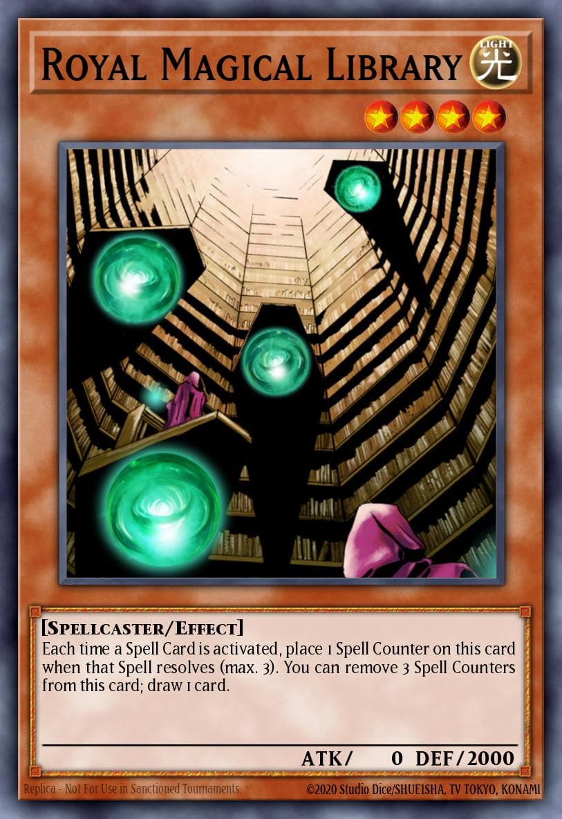 Royal Magical Library Structure Deck: Spellcaster's Judgment card