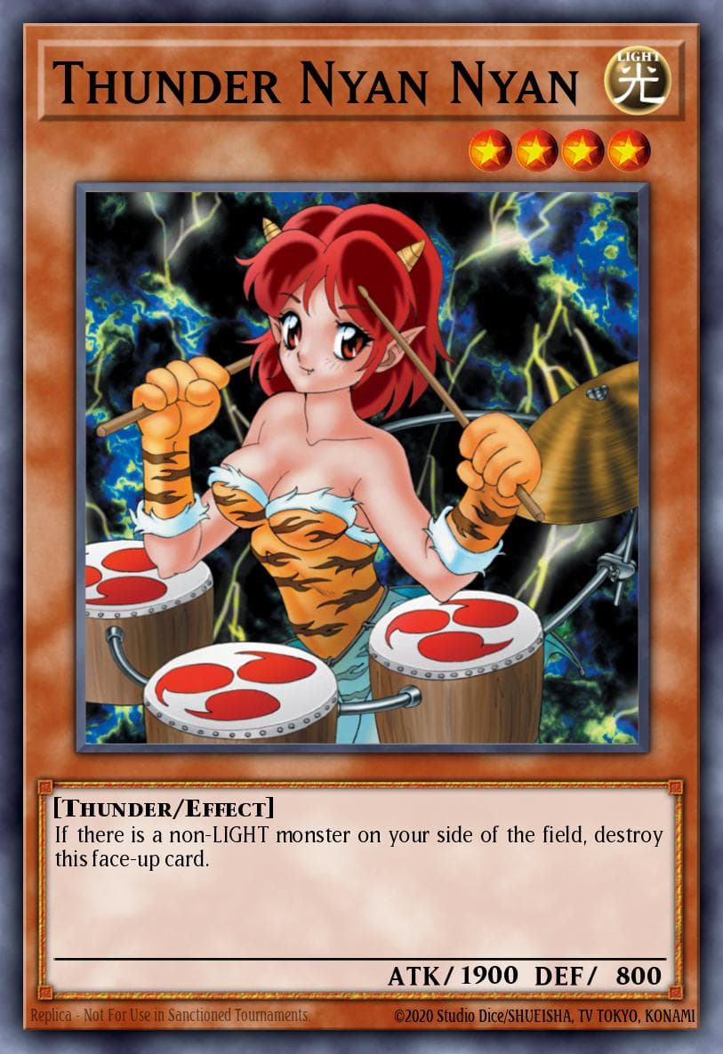 Thunder Nyan Nyan Dark Beginning 2 card