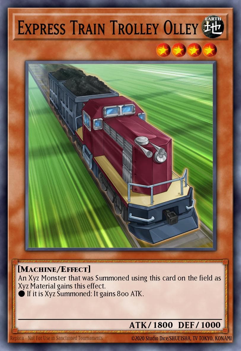 Express Train Trolley Olley Dragons of Legend: The Complete Series card