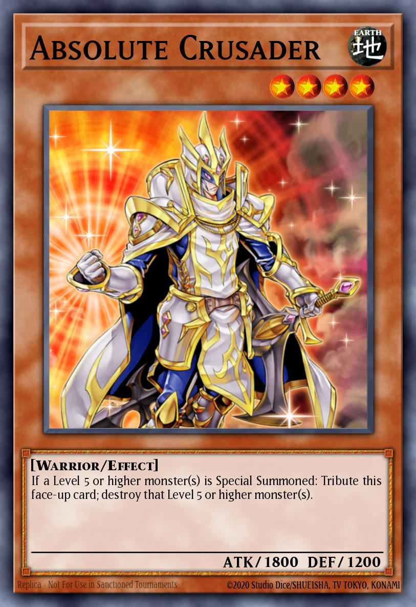 Absolute Crusader Generation Force: Special Edition card