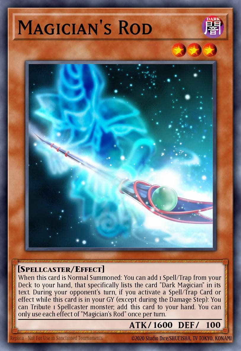 Magician's Rod Legendary Duelists: Magical Hero card