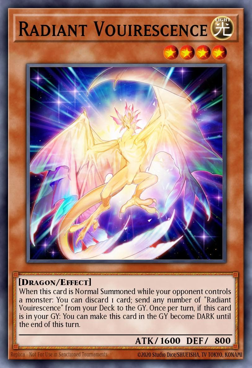 Radiant Vouirescence 2022 Tin of the Pharaoh's Gods card