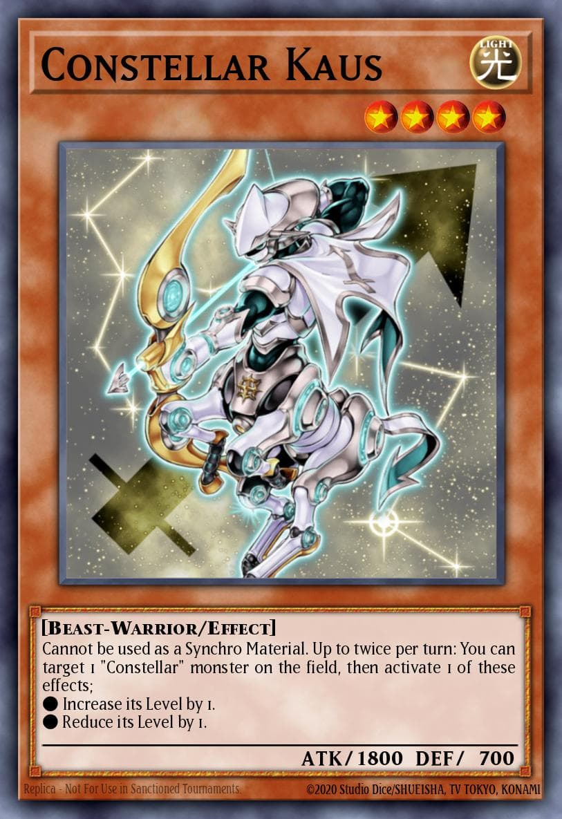 Constellar Kaus Star Pack ARC-V card