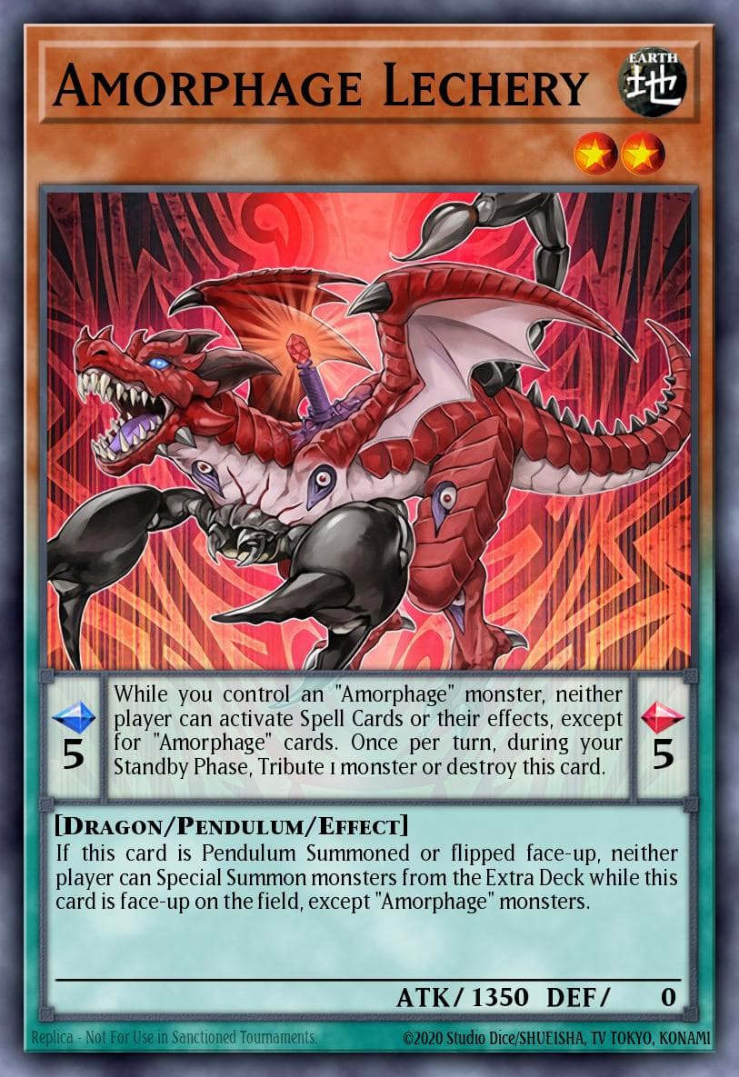 Amorphage Lechery Shining Victories: Special Edition card