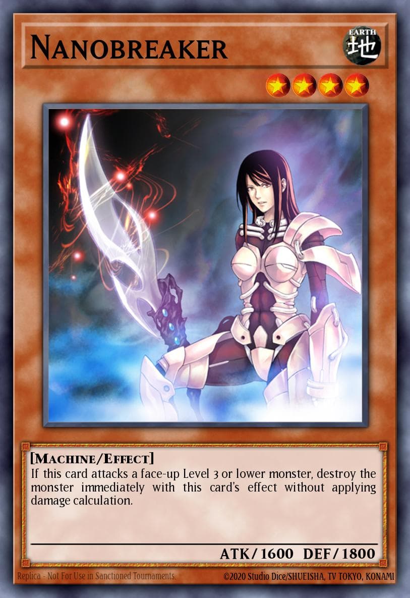 Nanobreaker Dark Revelation Volume 4 card
