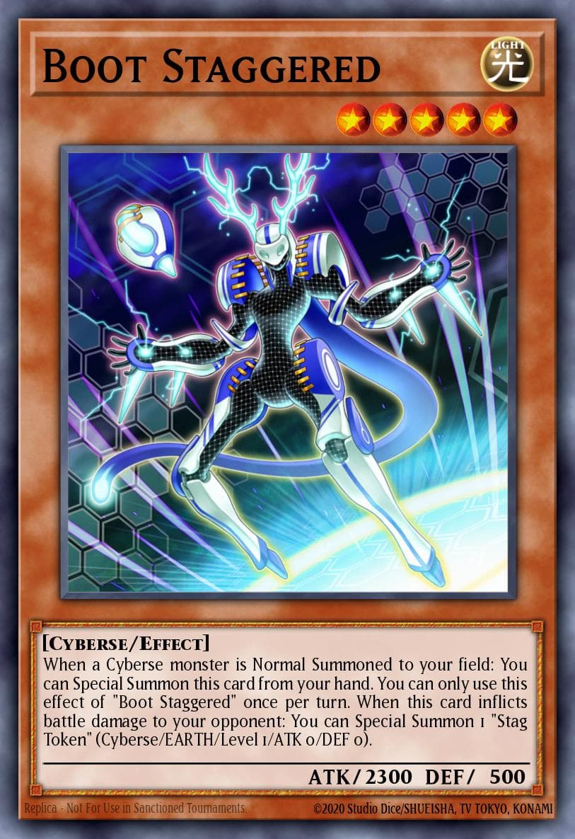 Boot Staggered Structure Deck: Cyberse Link card