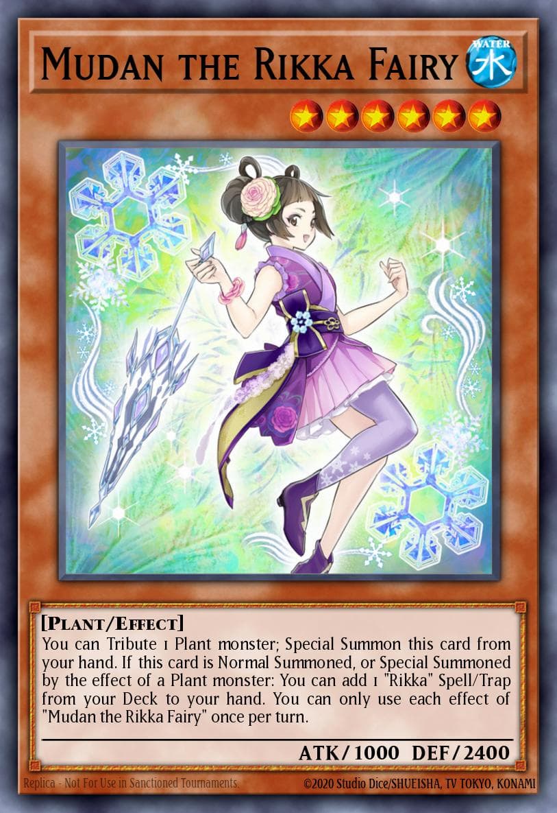 Mudan the Rikka Fairy Maze of Memories card