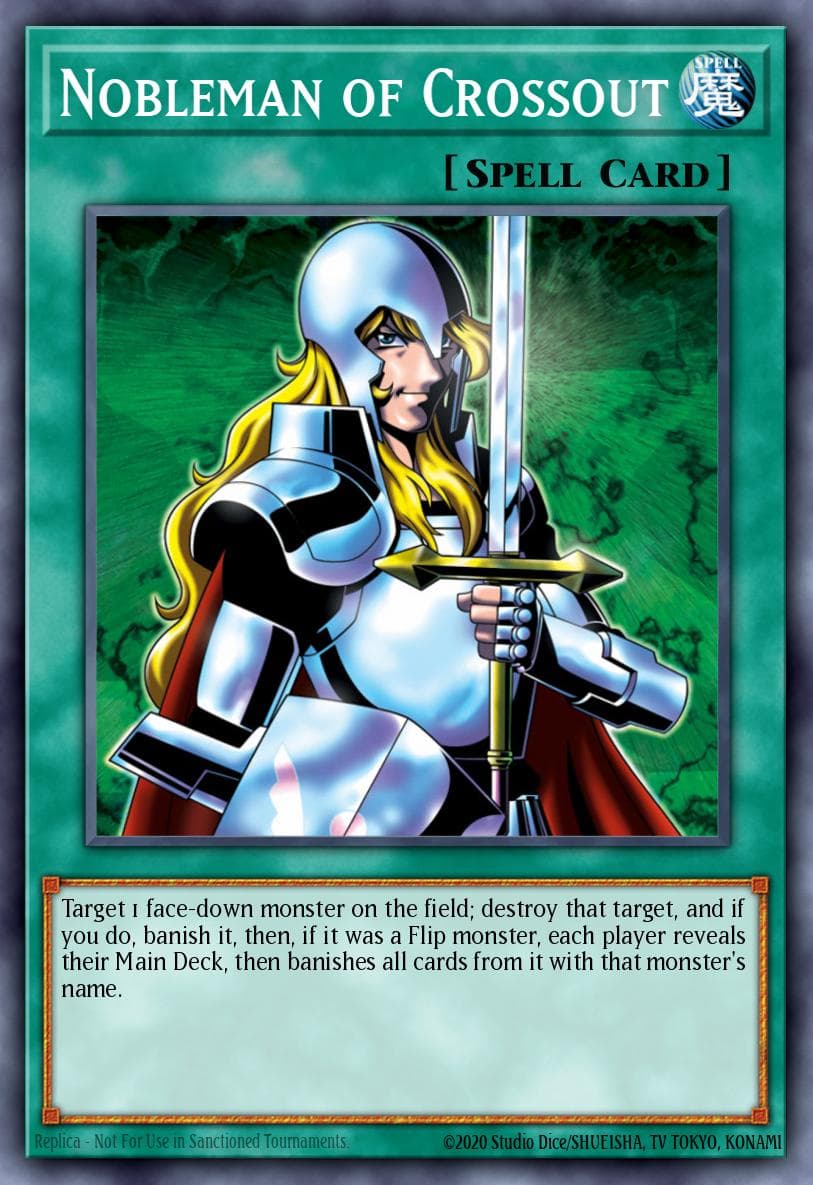 Nobleman of Crossout Speed Duel: Battle City Box card