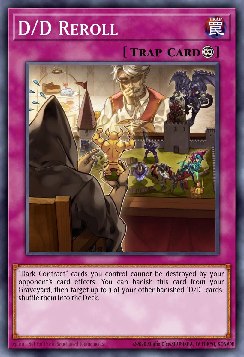 D/D Reroll Pendulum Domination Structure Deck card