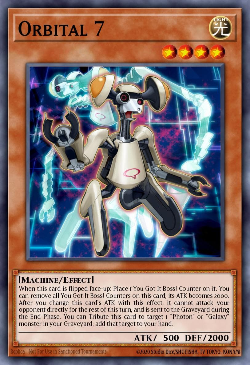 Orbital 7 Cosmo Blazer: Special Edition card