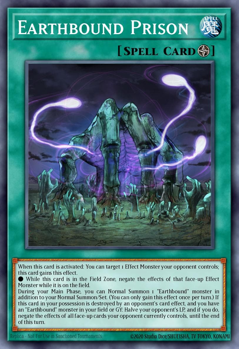 Earthbound Prison Maze of Millennia card