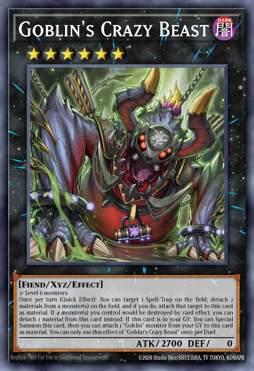 Goblin's Crazy Beast 2025 Mega-Pack Tin card
