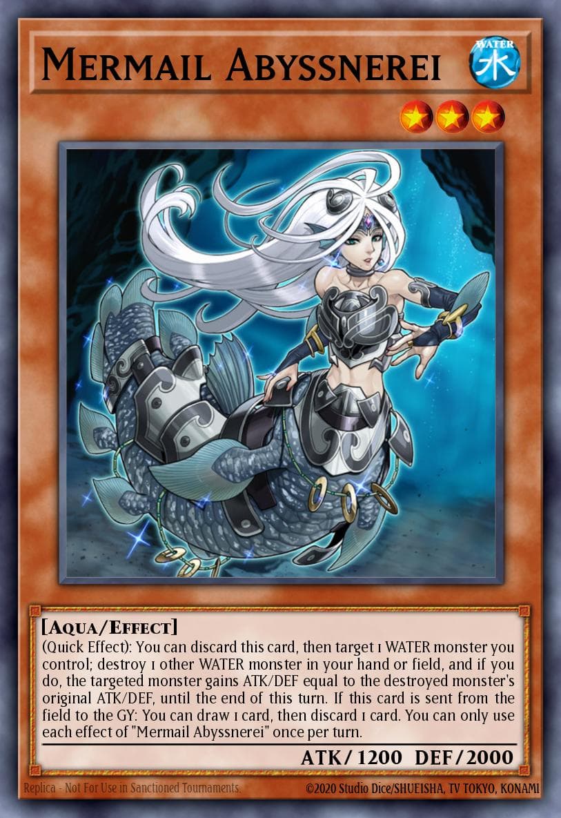 Mermail Abyssnerei 2018 Mega-Tin Mega Pack card