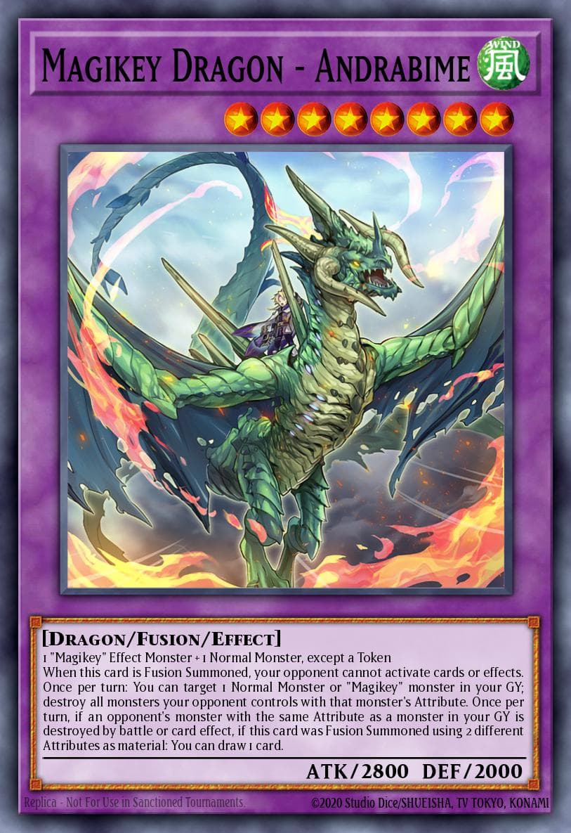 Magikey Dragon - Andrabime 2022 Tin of the Pharaoh's Gods card