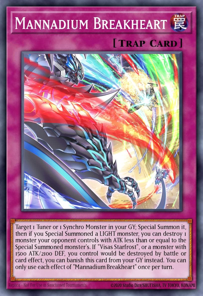 Mannadium Breakheart Cyberstorm Access card