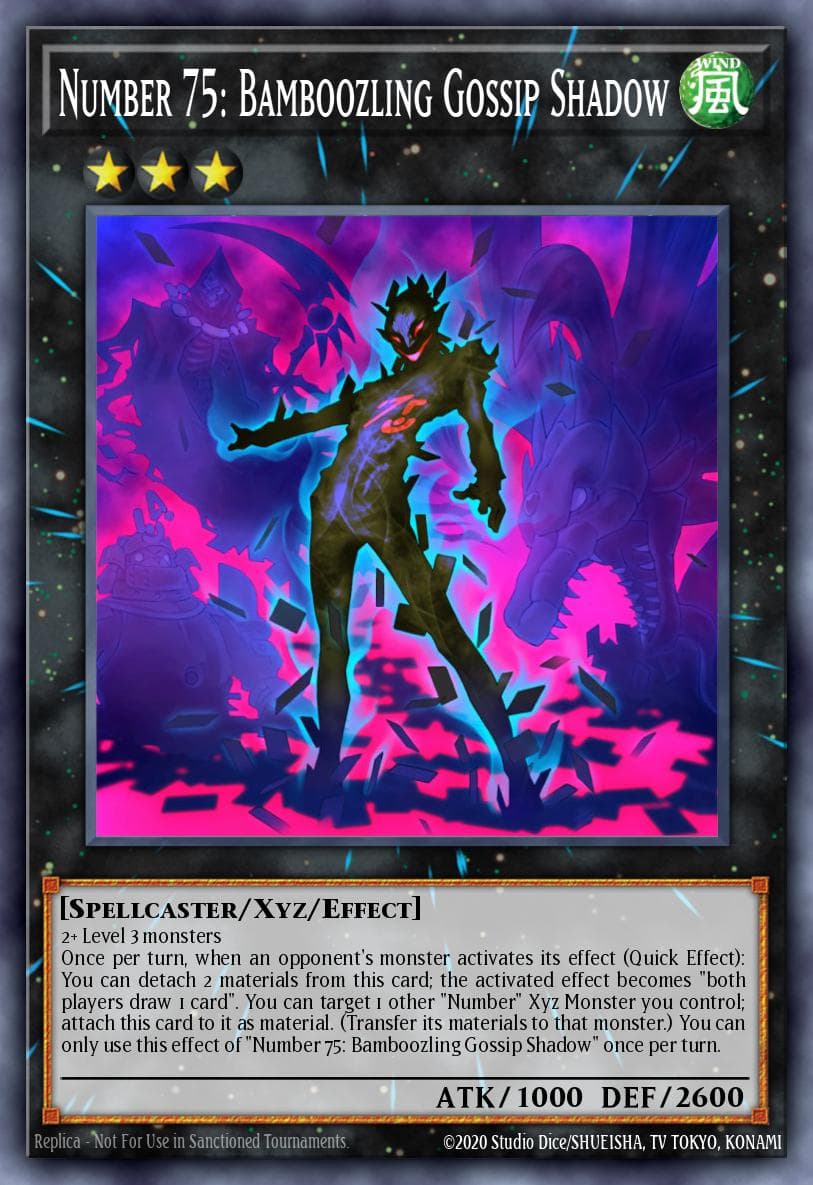 Number 75: Bamboozling Gossip Shadow Battles of Legend: Chapter 1 card