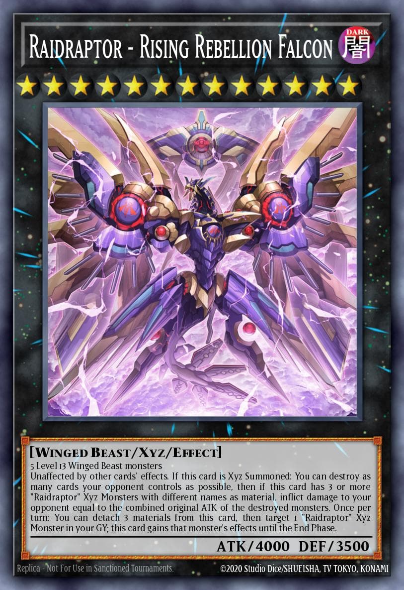 Raidraptor - Rising Rebellion Falcon Phantom Nightmare card