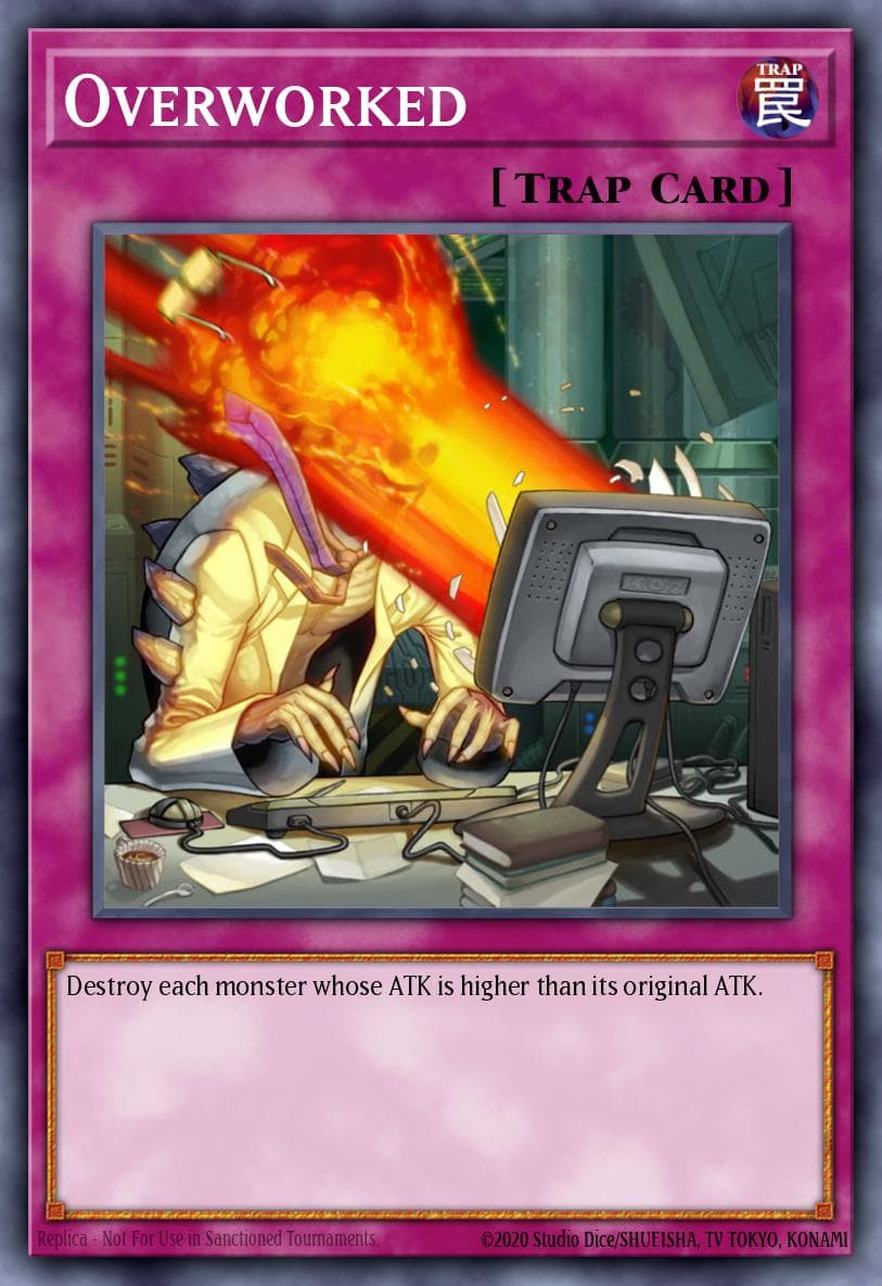 Overworked The Duelist Genesis: Special Edition card