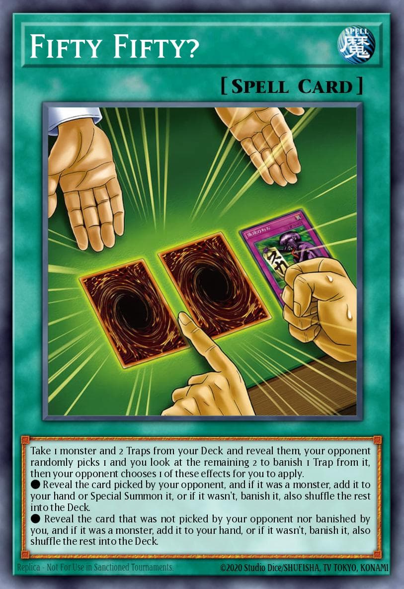 Fifty Fifty? Blazing Dominion card