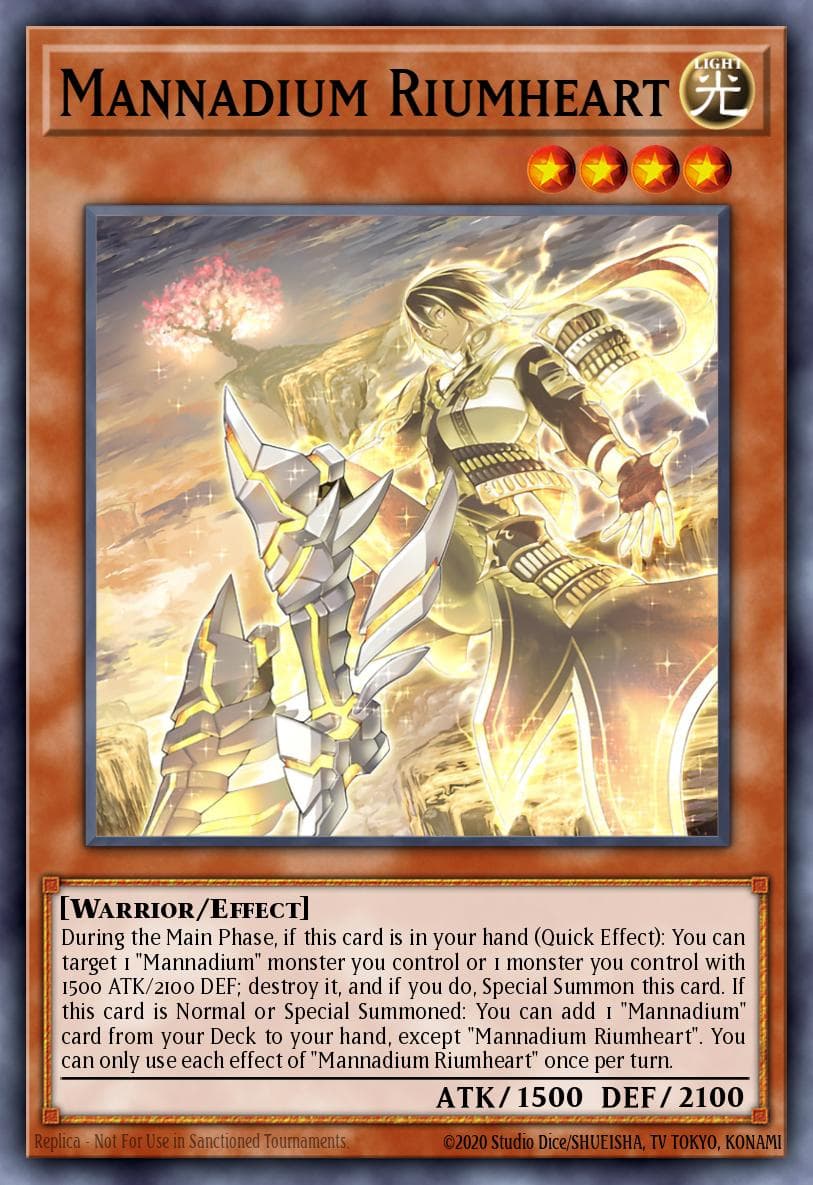 Mannadium Riumheart Cyberstorm Access card