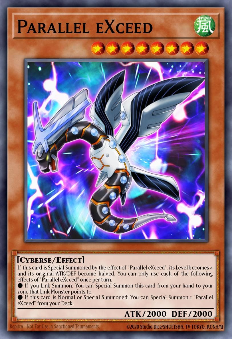Parallel eXceed Eternity Code Premiere! promotional card card